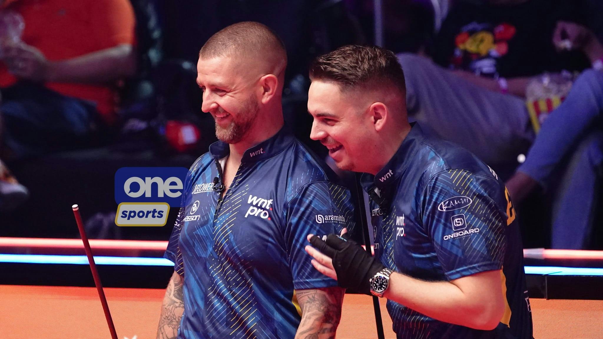 Shaw, Sanchez Ruiz end Team Europe’s drought with hard-fought doubles win in 2024 Reyes Cup